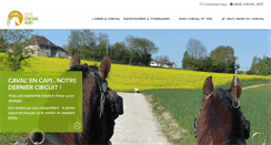 Desktop Screenshot of isere-cheval-vert.com